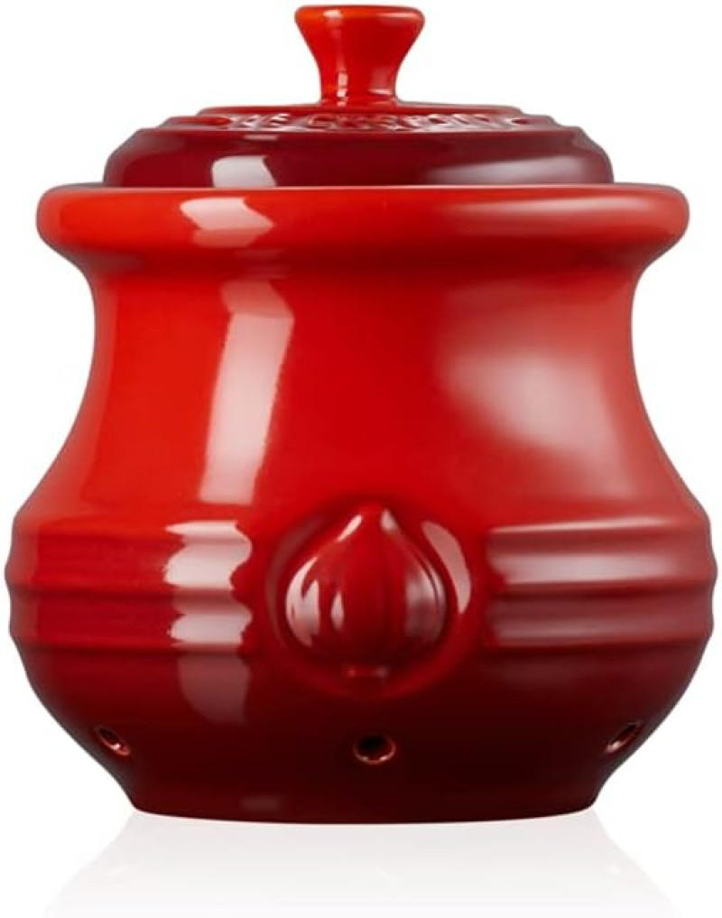 Pote para alho300ML Vermelho Le Creuset