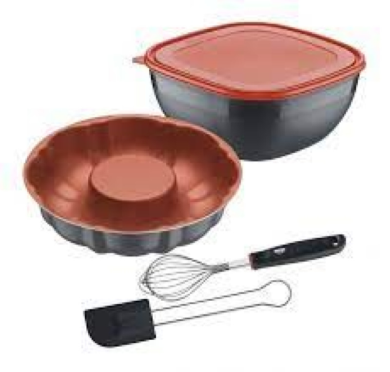 KIT PARA BOLO 4 PEÇAS BAKERY - TRAMONTINA