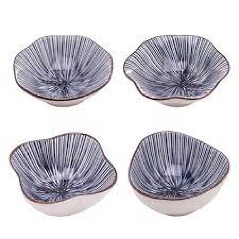 CONJUNTO 4 BOWLS MIXED PORCELANA KOJI 10,5 CM WOLFF