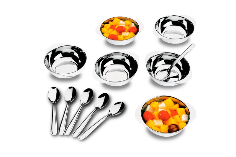 Conjunto para Sobremesa 12 Peças - Jornata - Brinox
