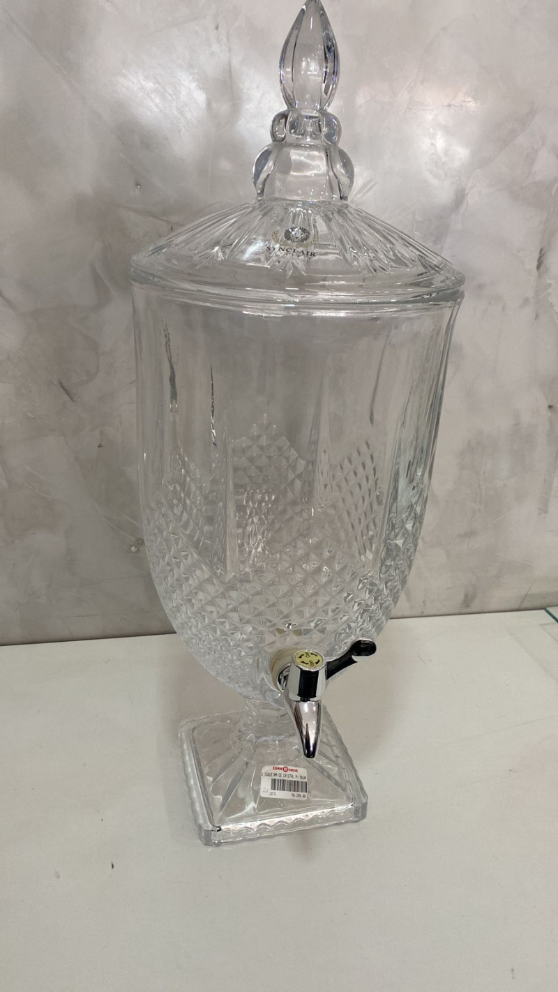 Suqueira Imperial Cristal Para Agua Ou Bebida