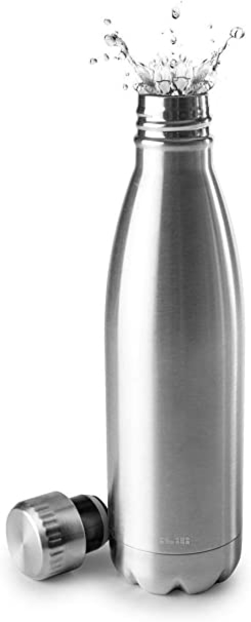 Garrafa Térmica de Inox Parede Dupla Prata 500ml - WOLFF