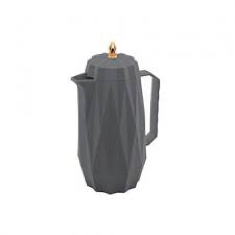 Garrafa Termica Plastico Diamond CINZA  1 Litro - Lyor