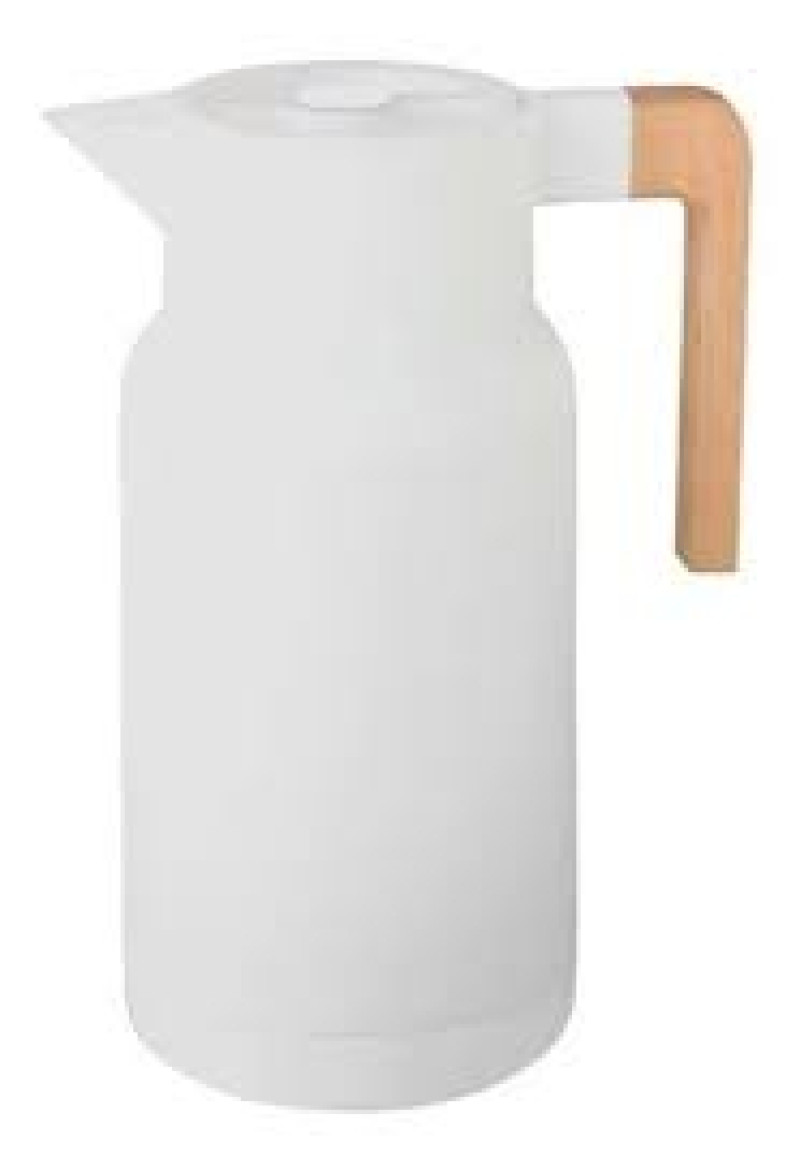 Garrafa Térmica Plástico Organic 1 Litro Branco Lyor