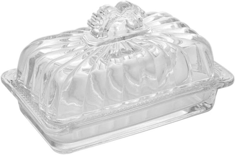  LYOR - Manteigueira de Cristal Ecológico com Tampa Imperial 17,5cm x 10,5cm x 10cm