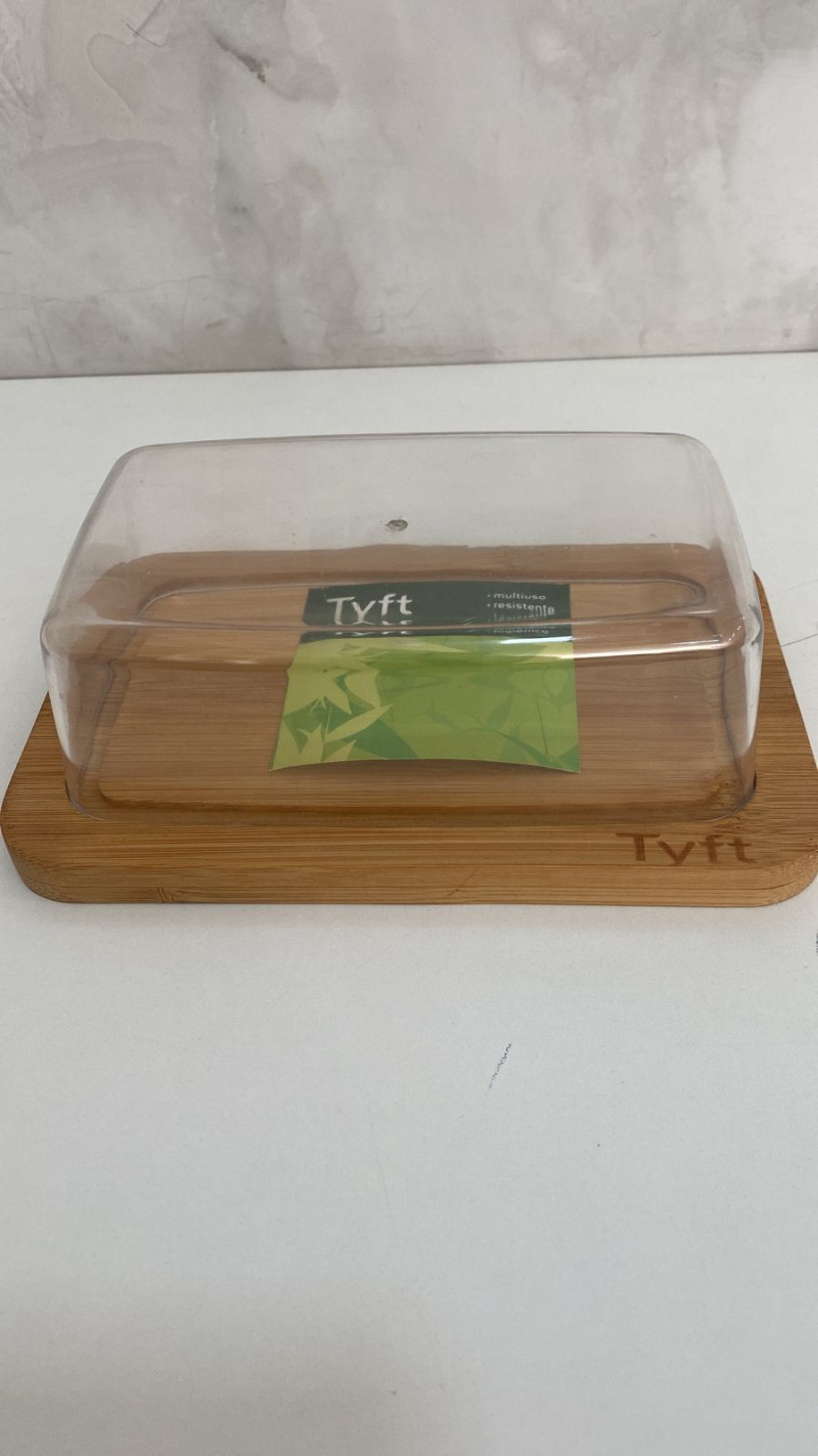 Manteigueira Em Bambu Tyft 
