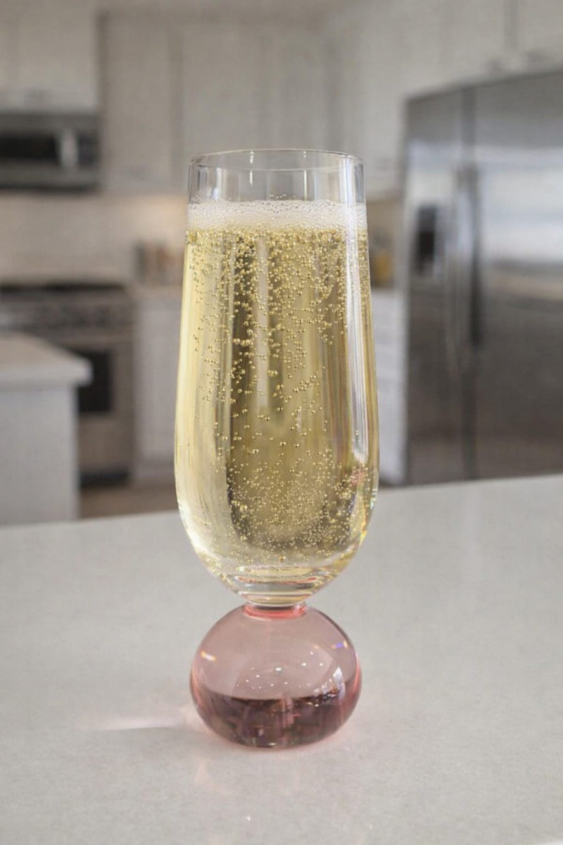 TAÇA CHAMPAGNE 250ml VIBRANCE ROSA