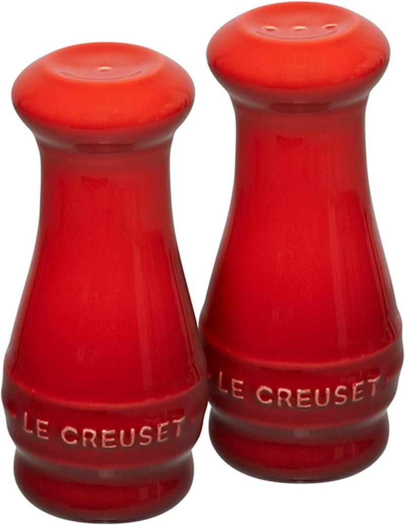 Kit Saleiro e Pimenteiro 110ML Vermelho LE CREUSET