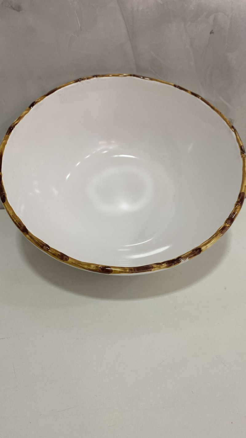 Tigela Bambu Natural 22Cm Scalla