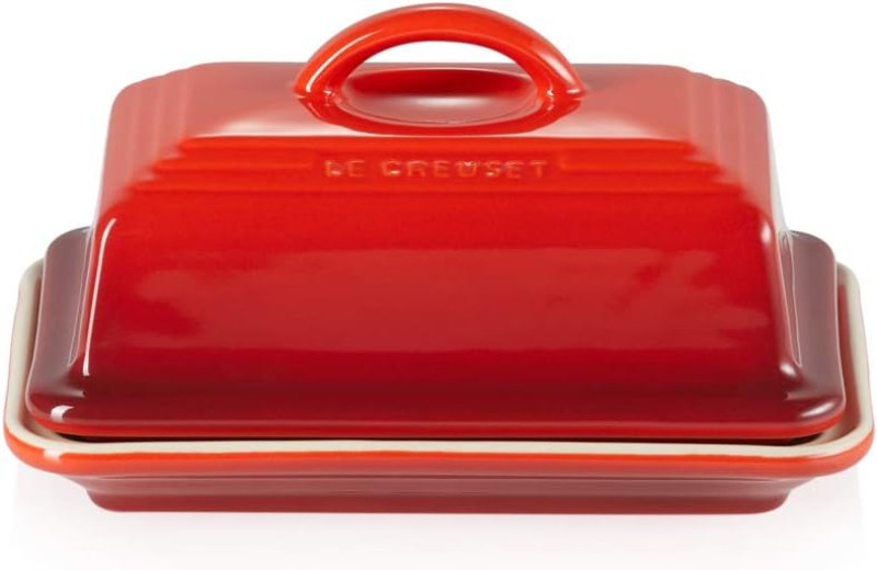 Le Creuset Manteigueira Cerâmica Vermelho