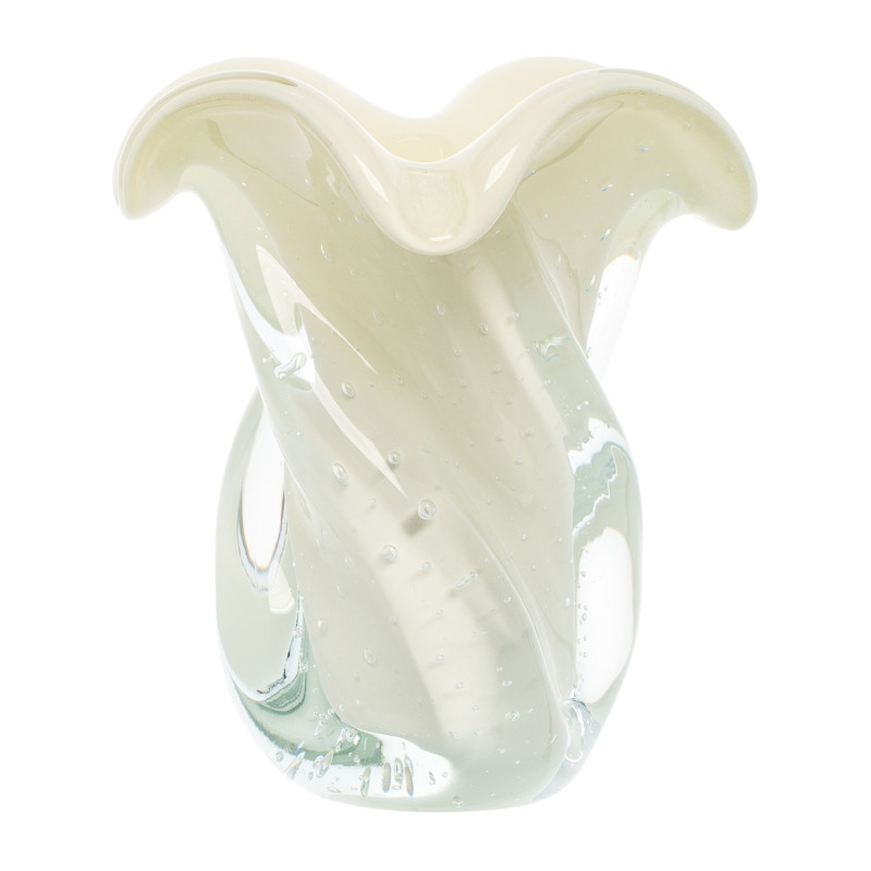 Vaso de Decoração em Murano Argus - Marfim - Tamanho único