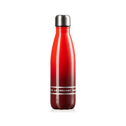 Garrafa de Hidratação em Aço Inox Vermelha LE CREUSET