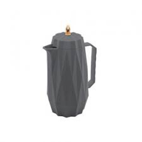 Garrafa Termica Plastico Diamond CINZA  1 Litro - Lyor