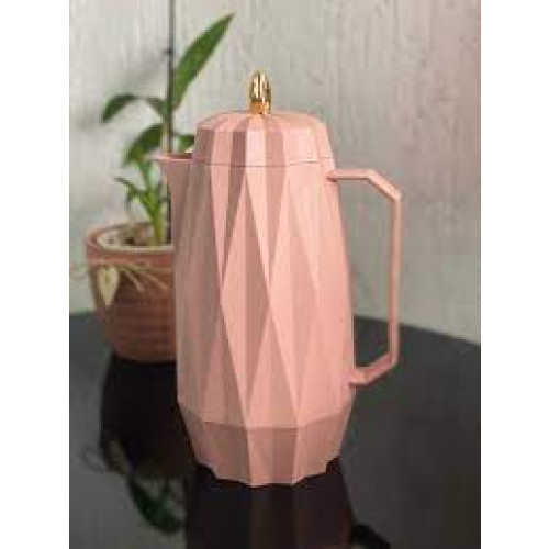 Garrafa Termica Plastico Diamond ROSA 1 Litro - Lyor