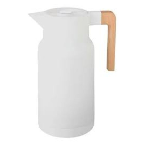 Garrafa Térmica Plástico Organic 1 Litro Branco Lyor