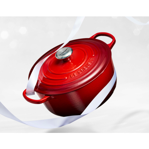 Panela Redonda Signature 24Cm - Vermelha - Le Creuset