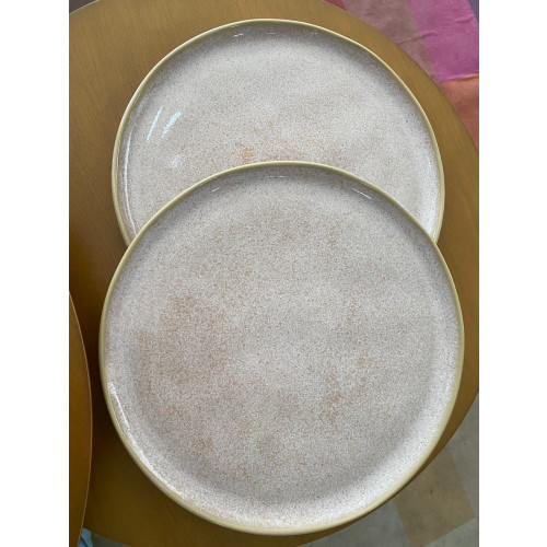 CONJUNTO C/ 6 PRATOS RASO BIO LITCHI Ø 27,5cm Porto Brasil