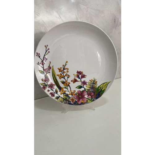 Porto Brasil Conjunto Com 6 Pratos Rasos Coup FLOWERS