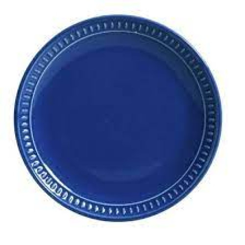 JOGO COM 6 PRATOS RASOS SEVILHA AZUL NAVY PORTO BRASIL