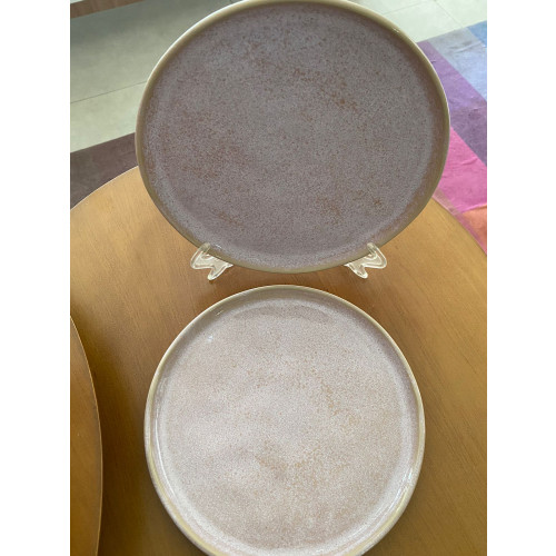 Conjunto C/ 6 Pratos De Sobremesa Bio Litchi Ø 21,5cm - Porto Brasil