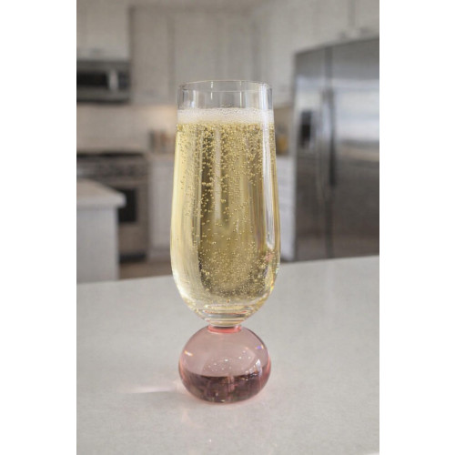 TAÇA CHAMPAGNE 250ml VIBRANCE ROSA