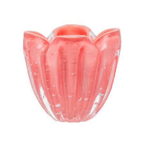 Cachepot De Decoração Em Murano Charming Rosa Candy PP