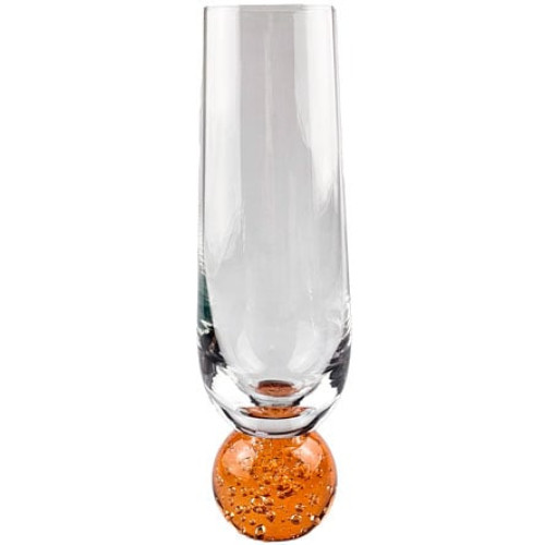 Jogo 6 Taças de vidro para champanhe Bubble Mel  280 ml