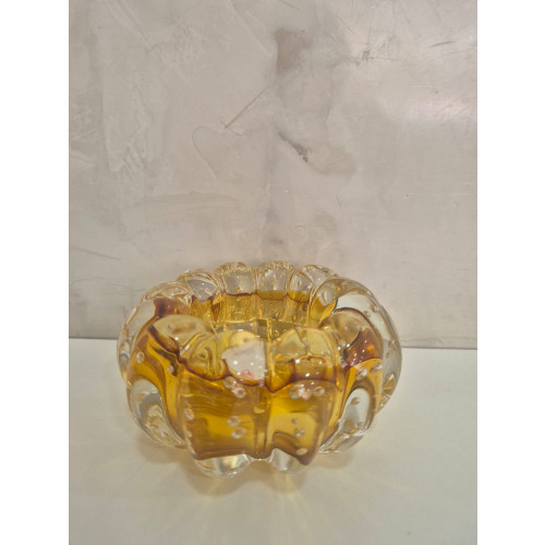 Cachepot De Decoração Em Murano Sweet Aquamarine