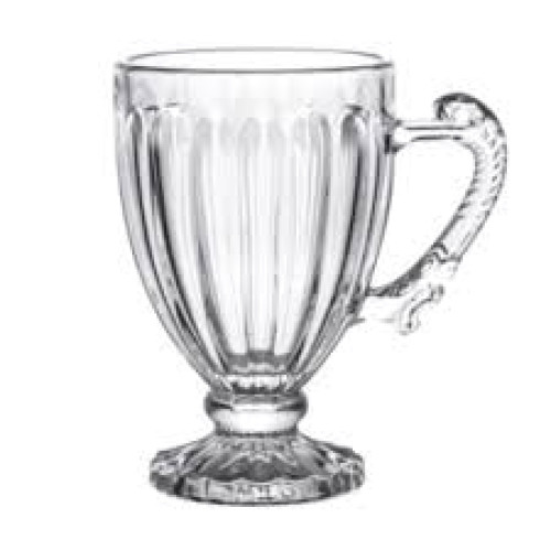 CJ 6 Xícaras para Café 100ml de Cristal Renaissance - Lyor